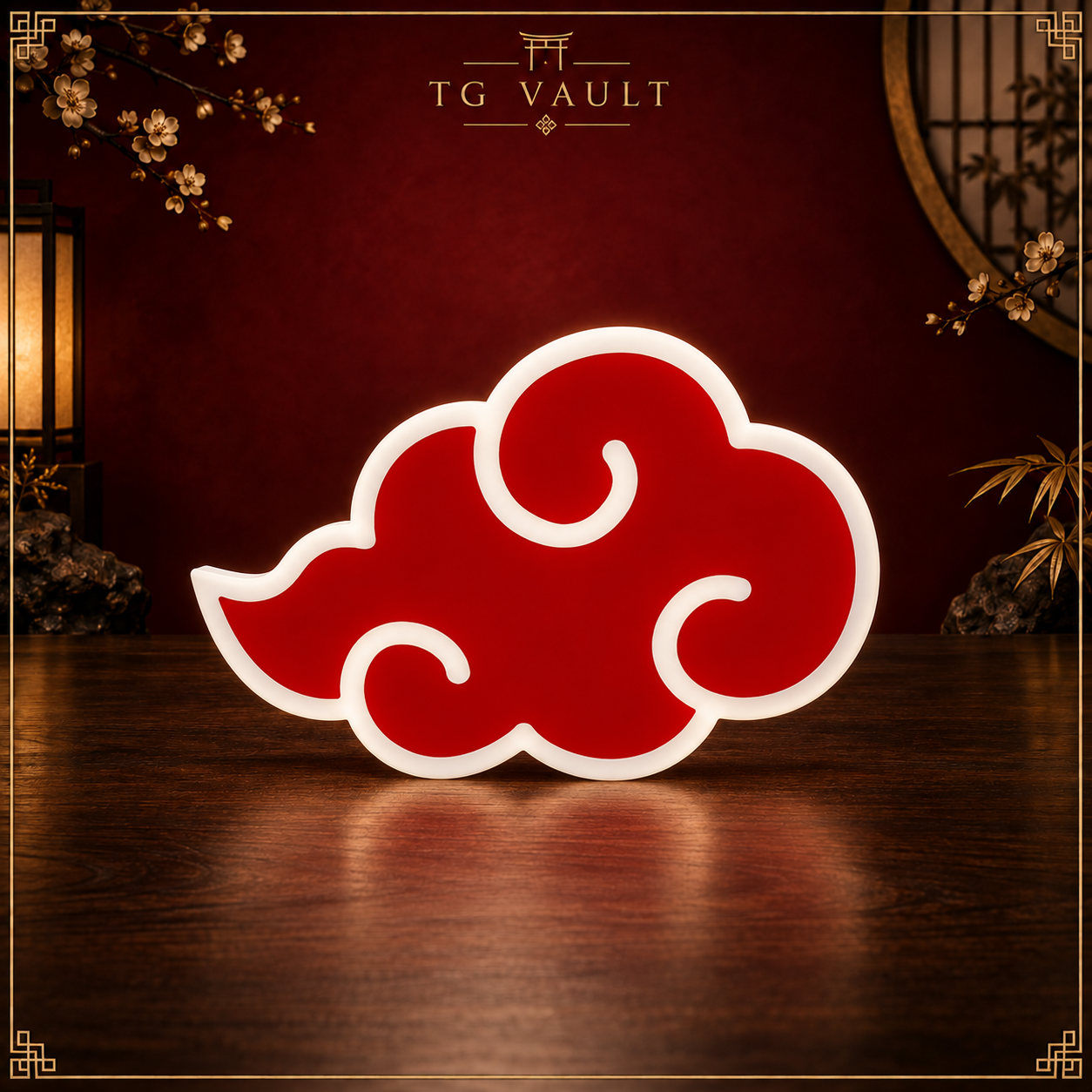 ABYstyle Naruto Shippuden Akatsuki Cloud LED-Lampe 24 cm