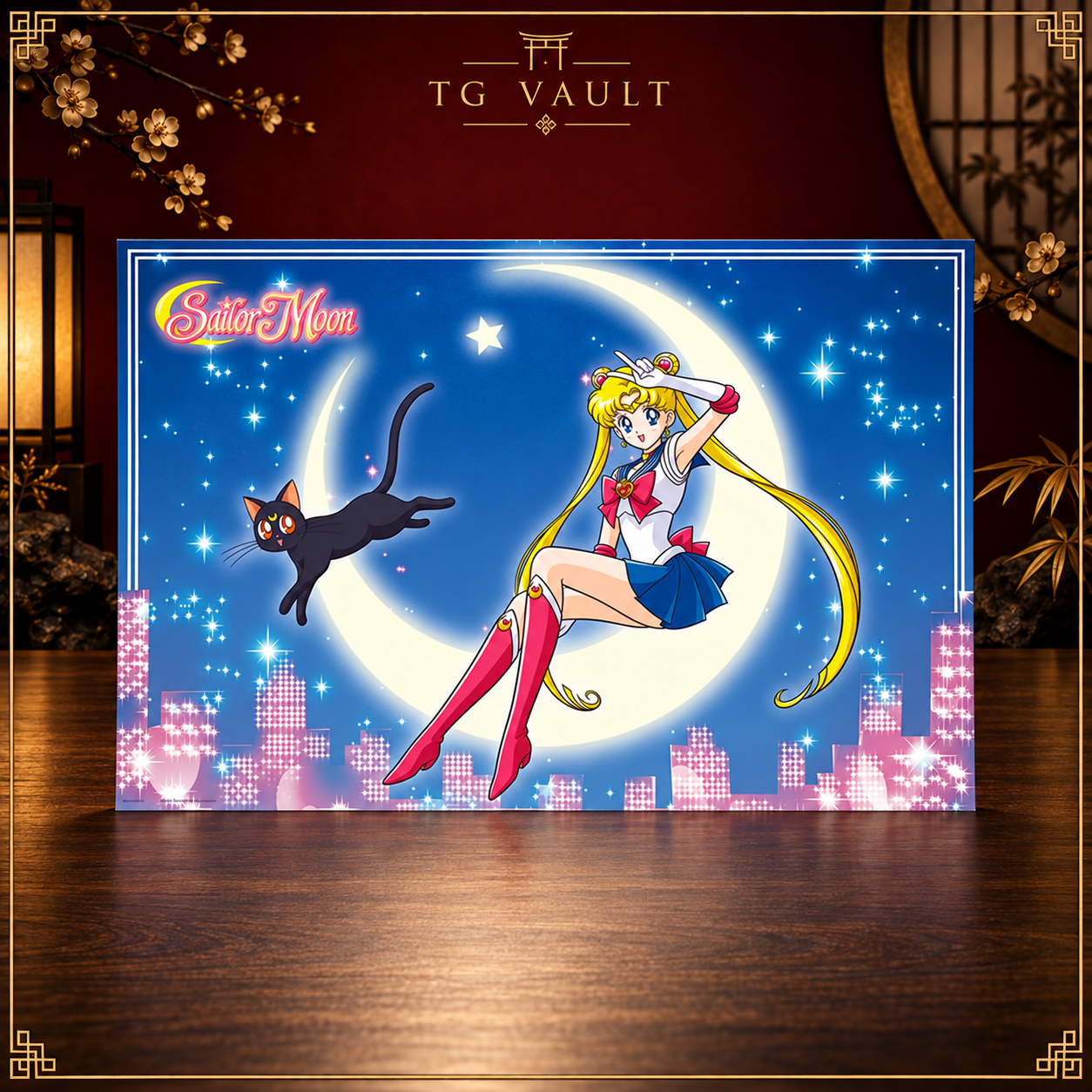 Sailor Moon & Luna Maxi-Poster 91,5 × 61 cm