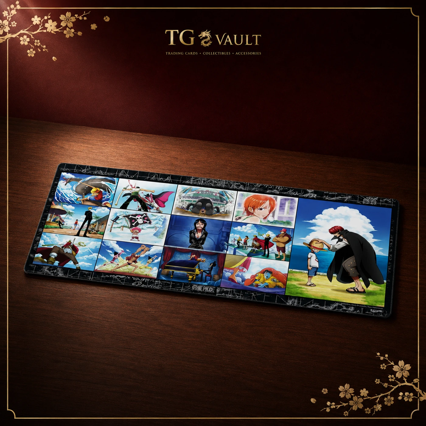 One Piece Straw Hat Crew XXL Mousepad