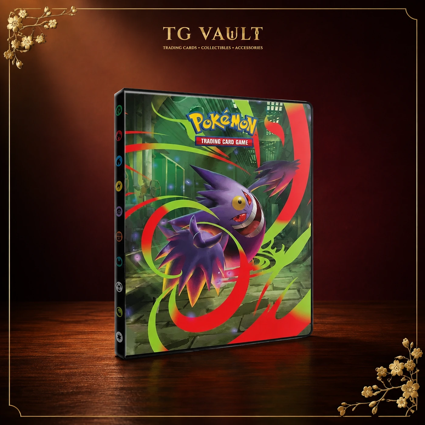 Ultra Pro - Mega Evolution - Phantasmal Flames 4-Pocket Portfolio für Pokémon – Collector Gear bei TG Vault