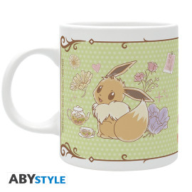 ABYstyle Pokémon Café Tasse – Pikachu & Evoli – 320 ml – offizielles Produktbild
