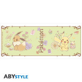 ABYstyle Pokémon Café Tasse – Pikachu & Evoli – 320 ml – offizielles Produktbild