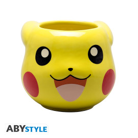Pokémon Pikachu 3D Tasse – ca. 475 ml – offizielles Produktbild