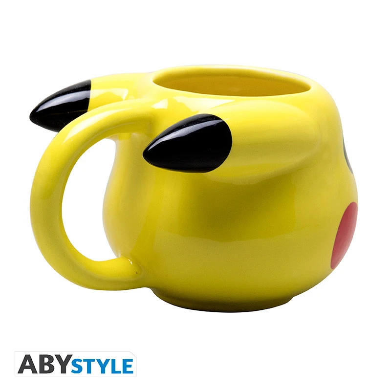 Pokémon Pikachu 3D-Tasse – Seitenansicht mit Griff