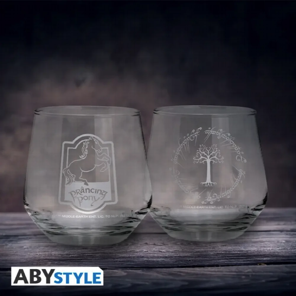 Lord of the Rings – Prancing Pony & Gondor 2 Glass Set – weitere Ansicht