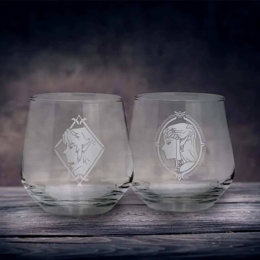 The Legend of Zelda – Zelda & Link Europe 2 Glass Set – weitere Ansicht