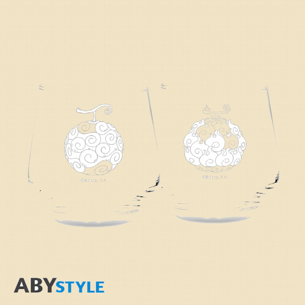 One Piece – Devils Fruits – Glass Set – weitere Ansicht