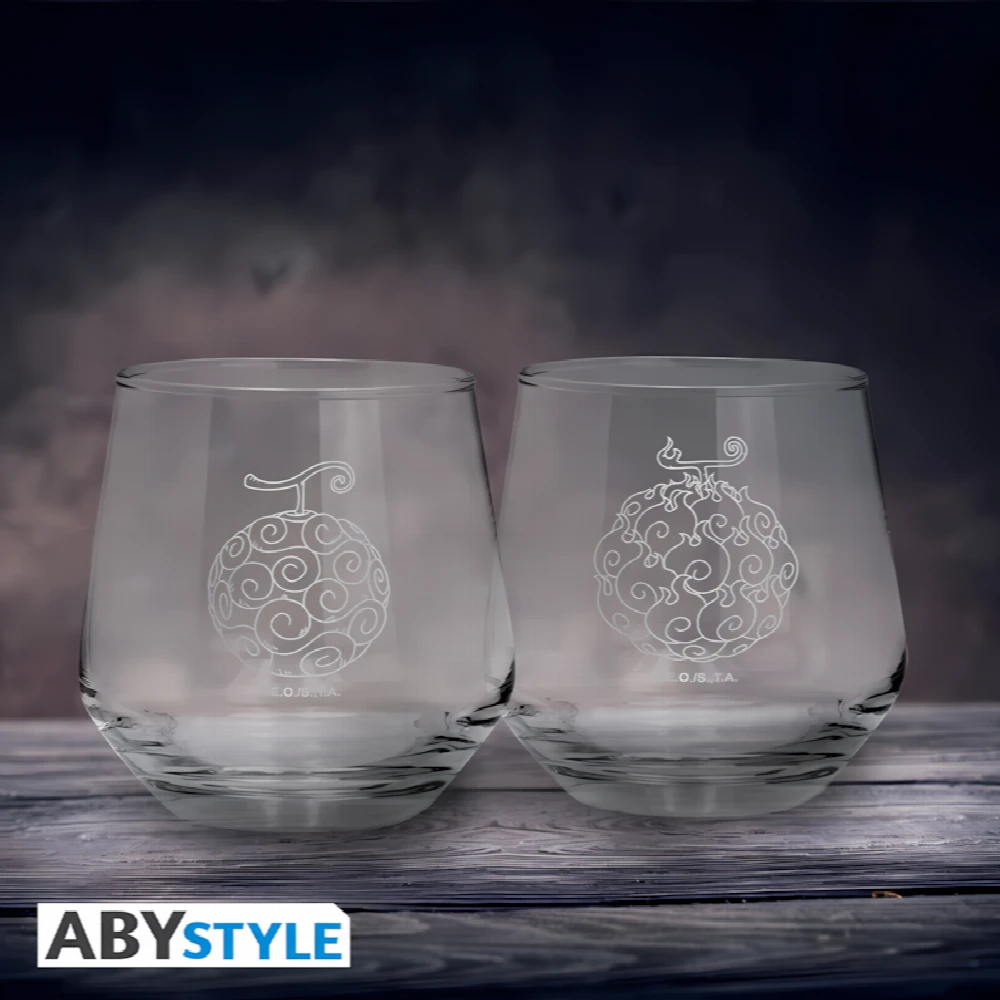 One Piece – Devils Fruits – Glass Set – weitere Ansicht