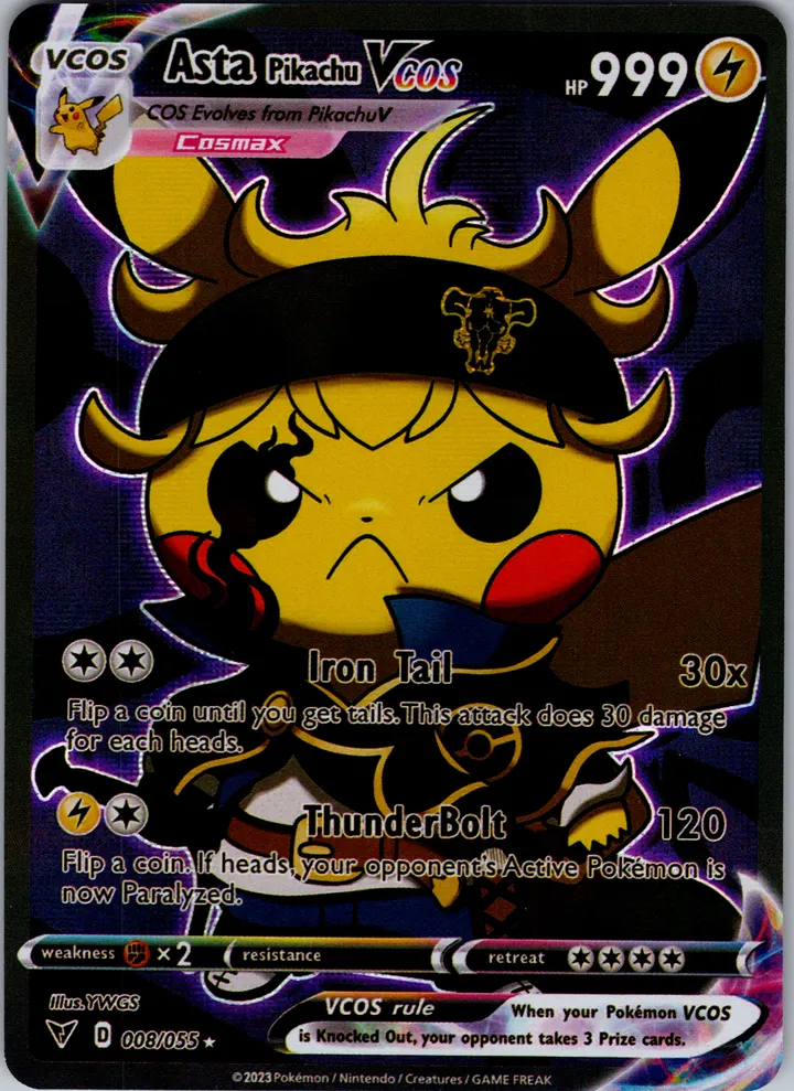 Asta Pikachu VCos – TG Vault Vault Drop