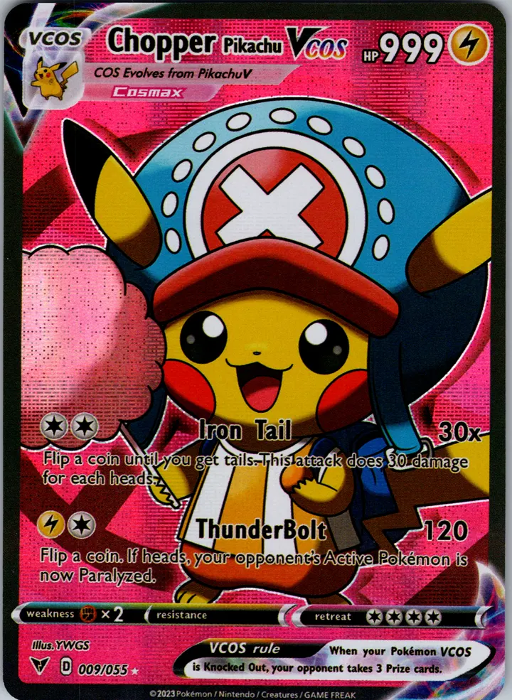 Chopper Pikachu VCos – TG Vault Vault Drop