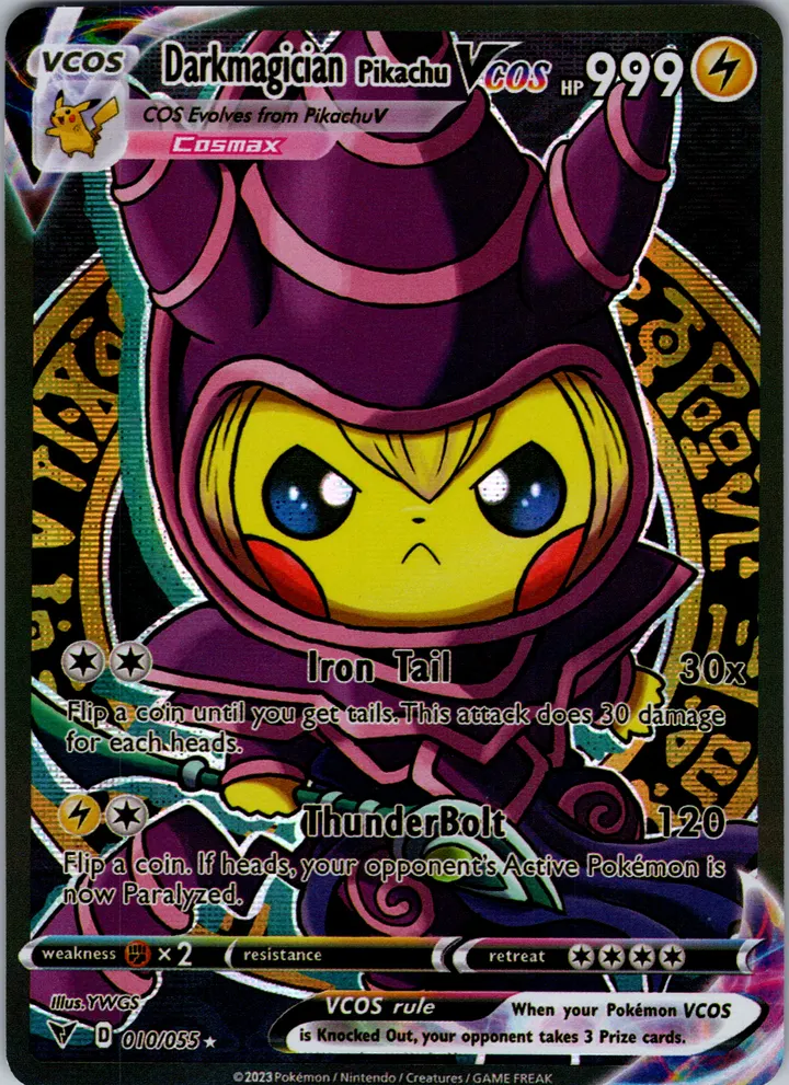 Dark Magician Pikachu VCos – TG Vault Vault Drop