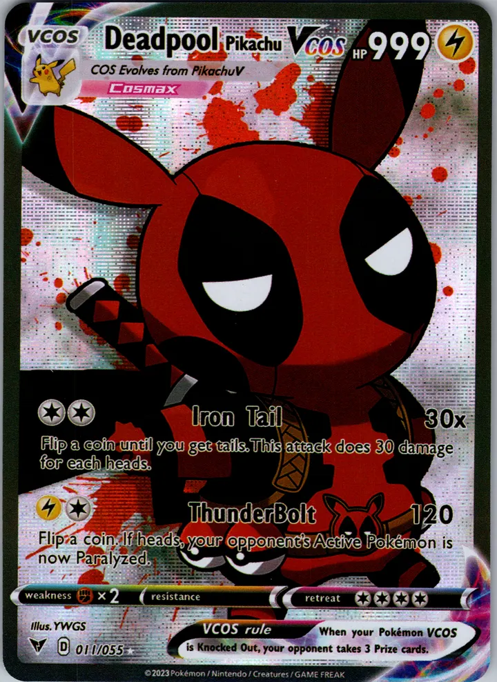 Deadpool Pikachu VCos – TG Vault Vault Drop