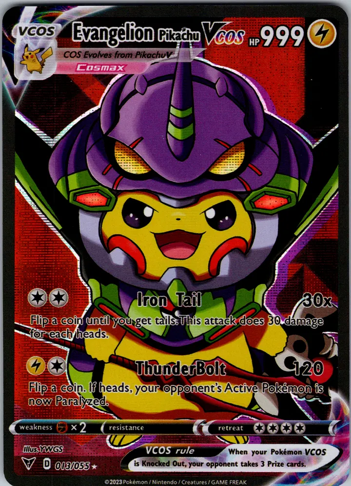 Evangelion Pikachu VCos – TG Vault Vault Drop