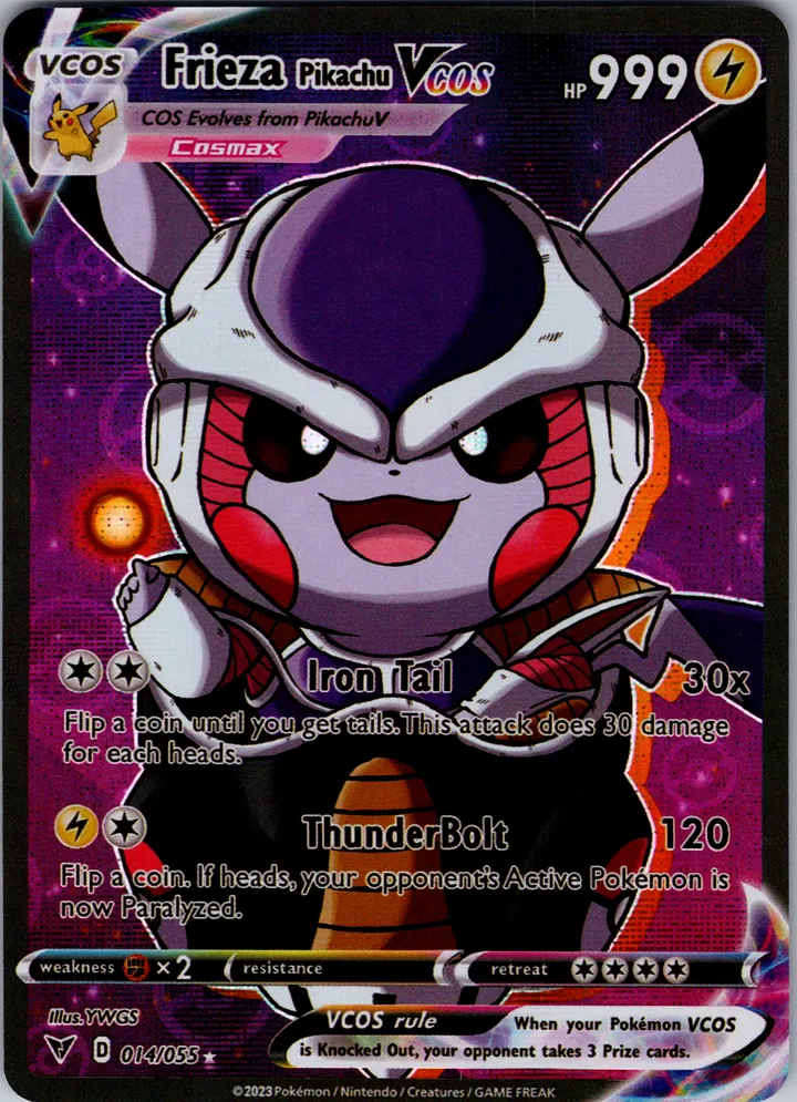Frieza Pikachu VCos – TG Vault Vault Drop