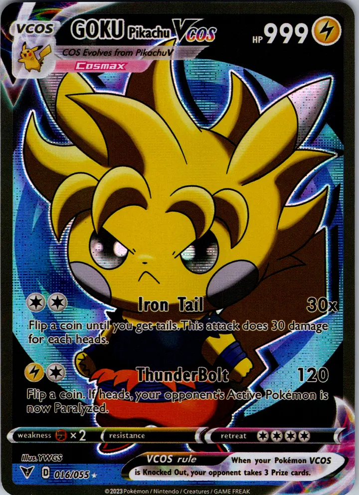 Goku SSJ Pikachu VCos – TG Vault Vault Drop