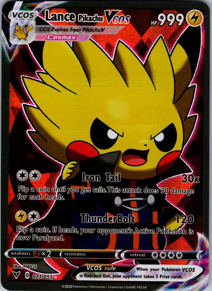 Lance Pikachu VCos – TG Vault Vault Drop