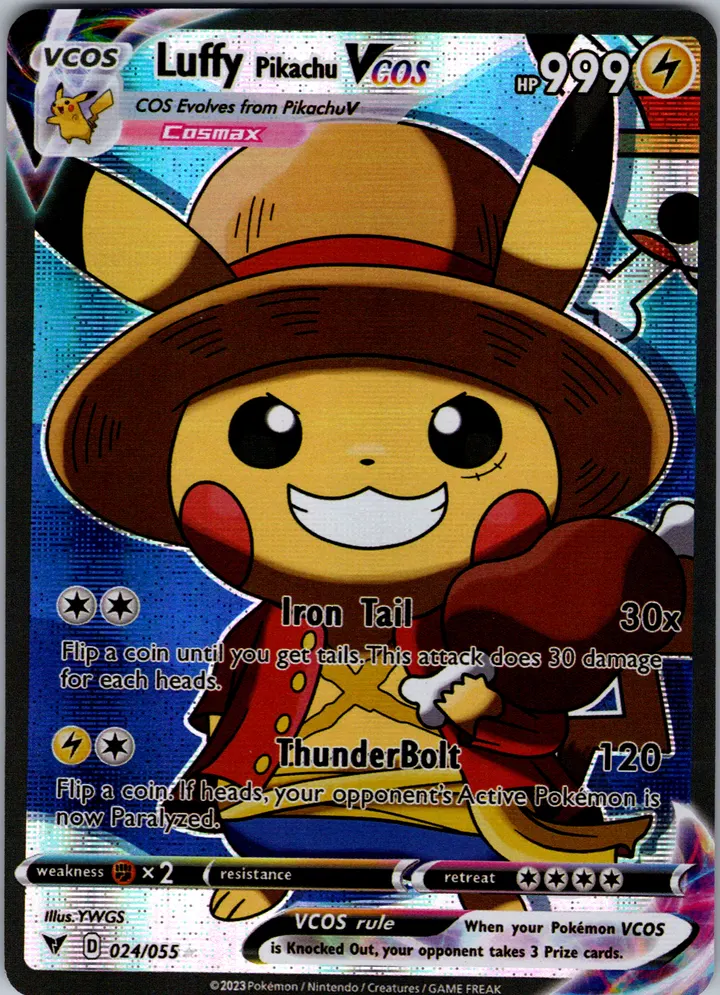 Luffy Pikachu VCos – TG Vault Vault Drop