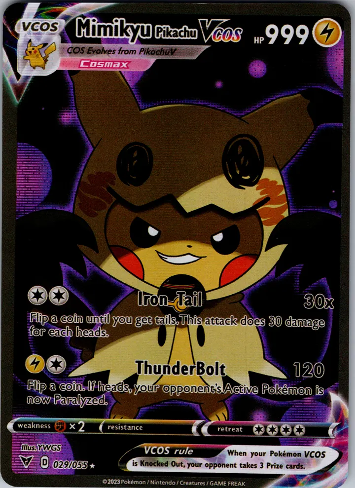 Mimikyu Pikachu VCos – TG Vault Vault Drop