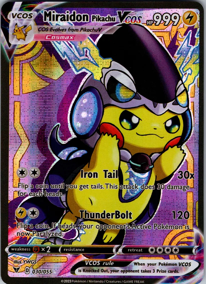 Miraidon Pikachu VCos – TG Vault Vault Drop