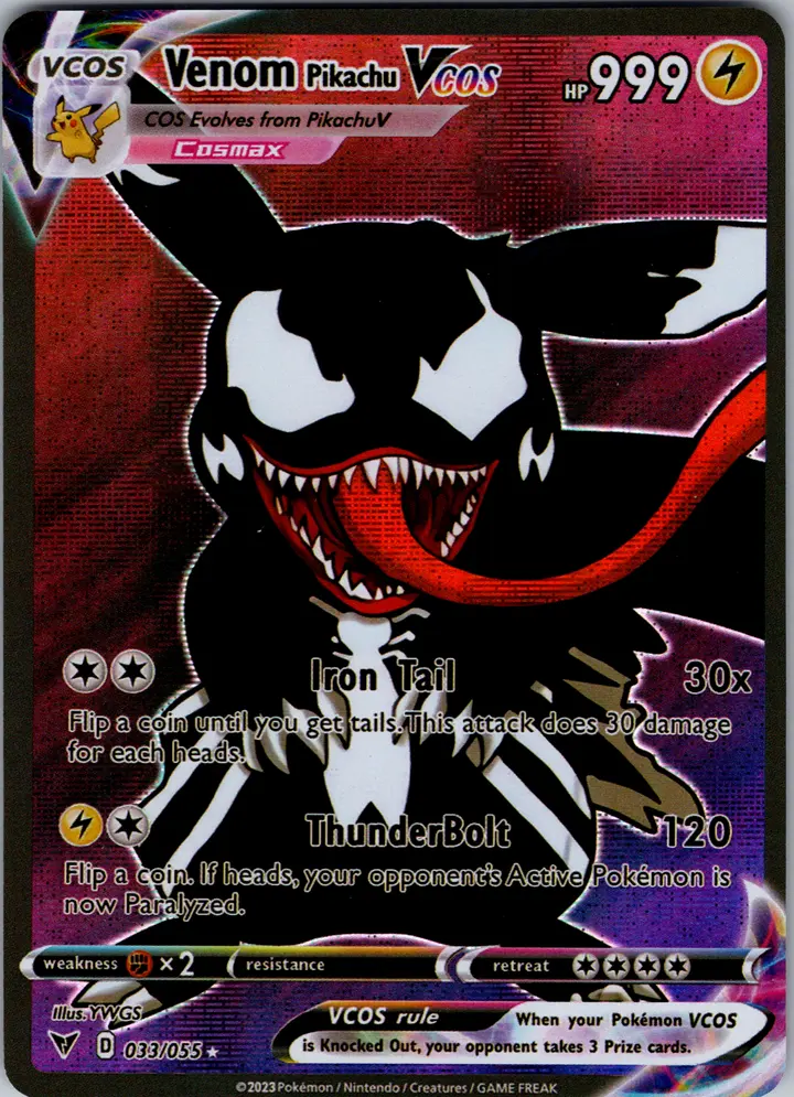 Venom Pikachu VCos – TG Vault Vault Drop