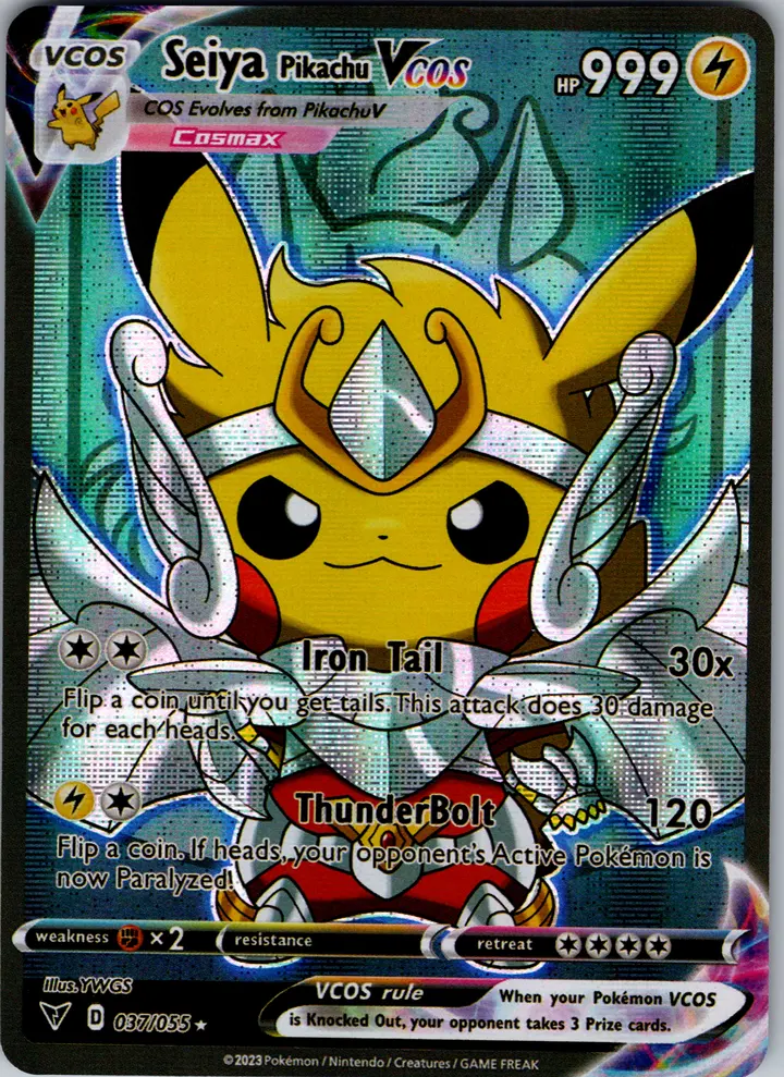 Seiya Pikachu VCos – TG Vault Vault Drop