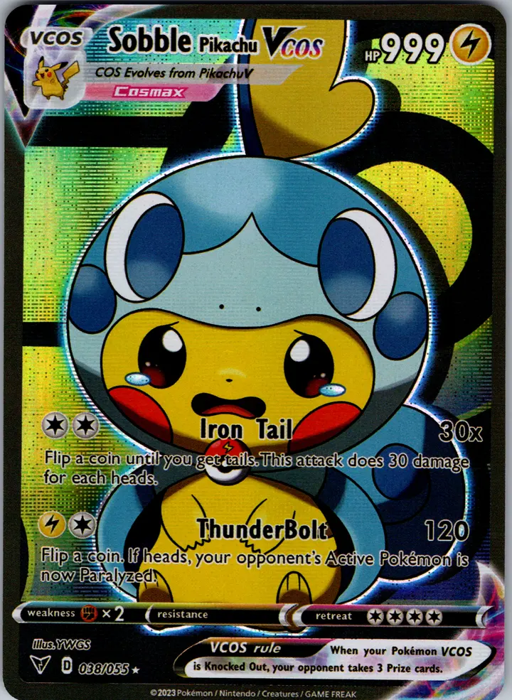 Sobble Pikachu VCos – TG Vault Vault Drop