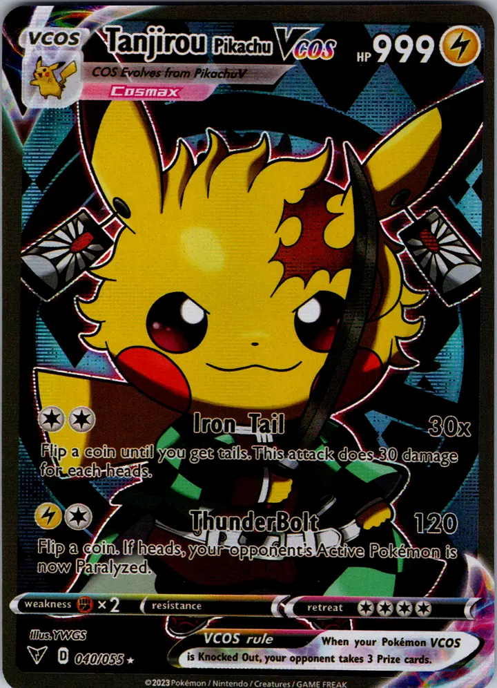 Tanjiro Pikachu VCos – TG Vault Vault Drop