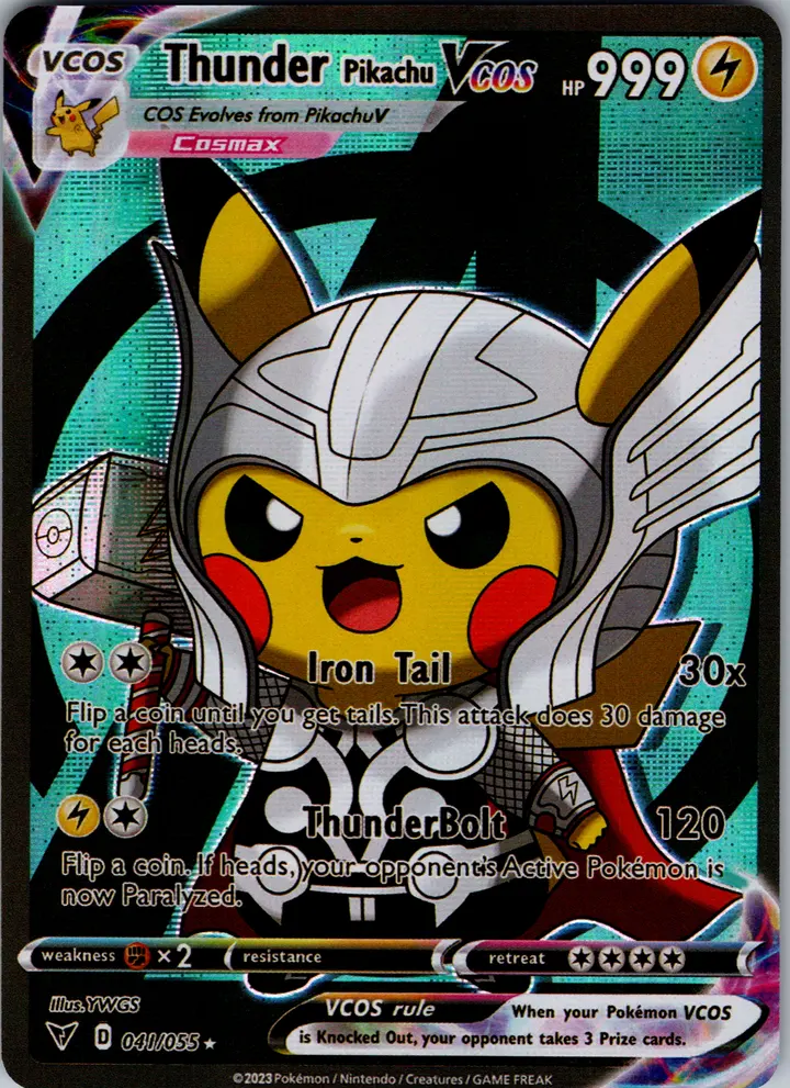 Thunder Pikachu VCos – TG Vault Vault Drop