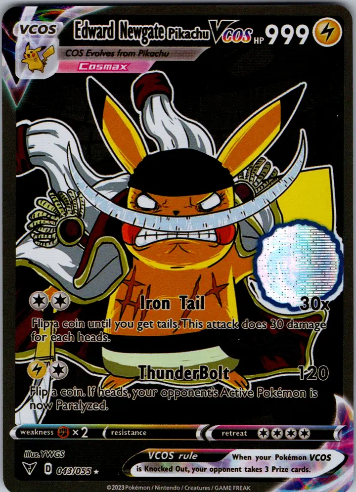 Edward Newgate Pikachu VCos – TG Vault Vault Drop