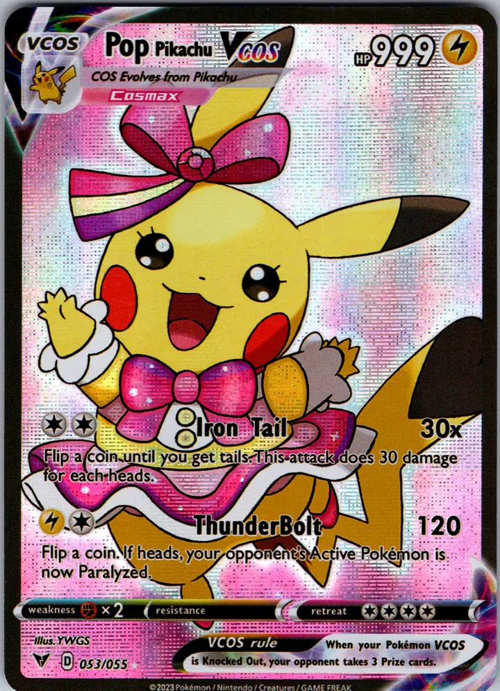 Pop Pikachu VCos – TG Vault Vault Drop