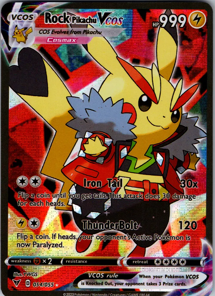 Rock Pikachu VCos – TG Vault Vault Drop