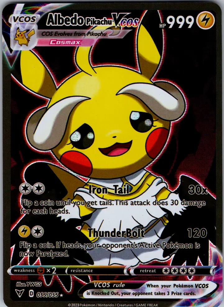 Albedo Pikachu VCos – TG Vault Vault Drop