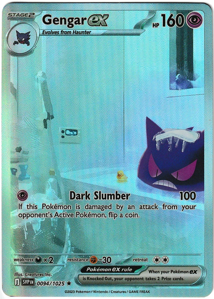 Custom Card Gengar EX · Dark Slumber – TG Vault Vault Drop