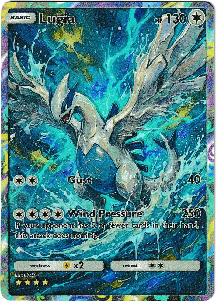Custom Card Lugia · Gust Art – TG Vault Vault Drop