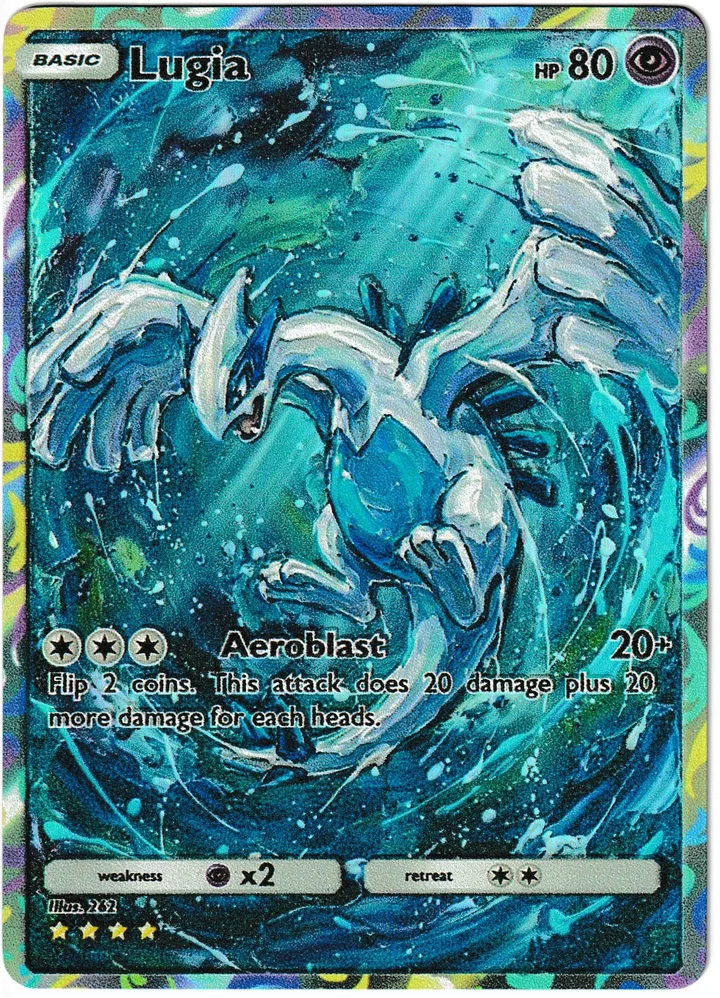 Custom Card Lugia · Deep Sea Art – TG Vault Vault Drop