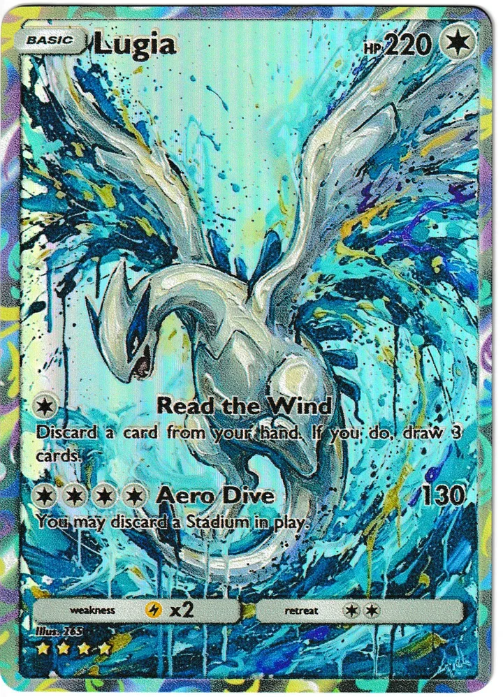 Custom Card Lugia · Read the Wind – TG Vault Vault Drop