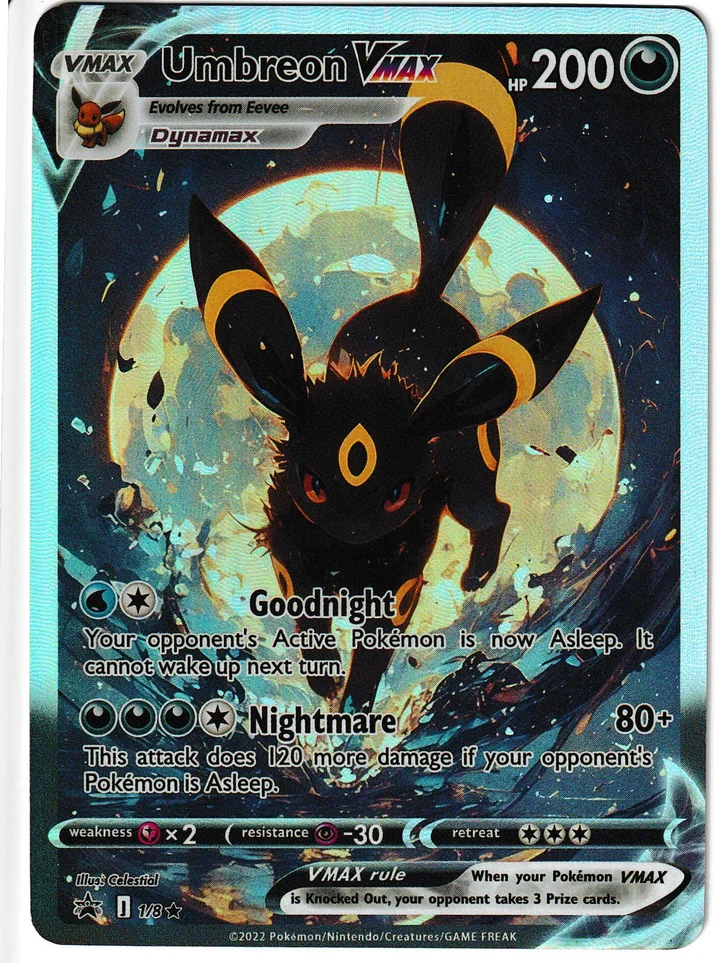 Custom Card Umbreon VMAX – TG Vault Vault Drop