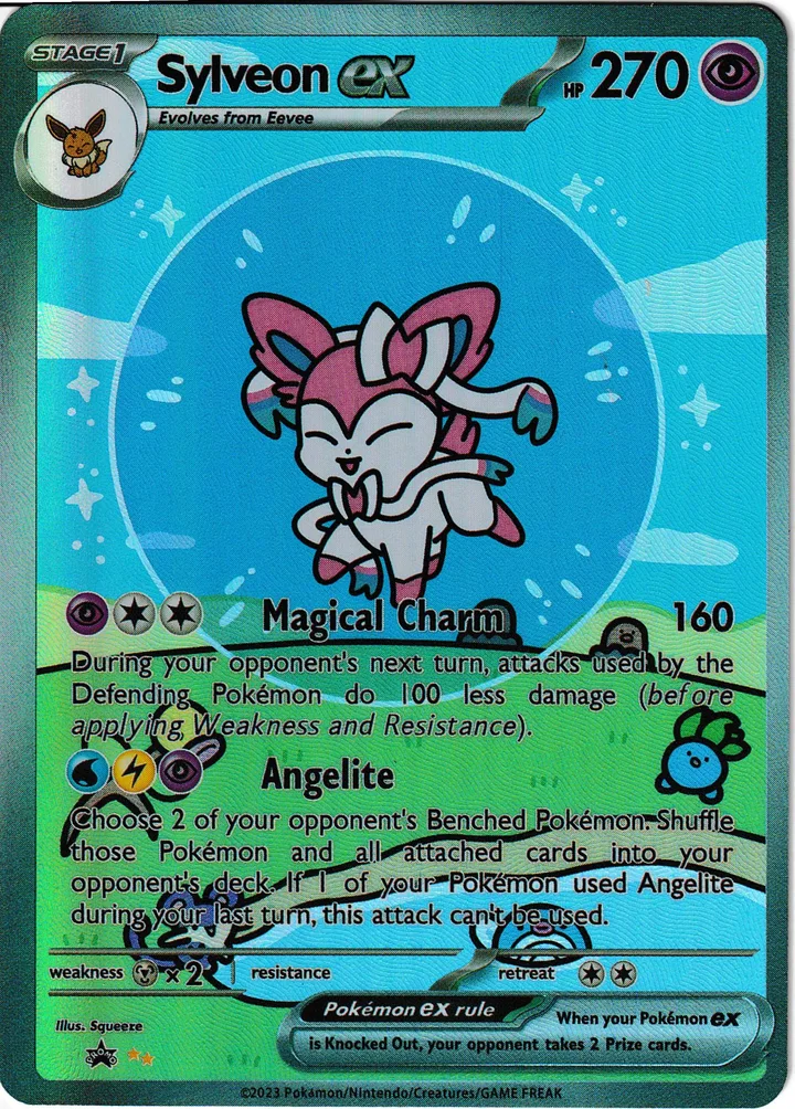 Custom Card Sylveon ex – TG Vault Vault Drop