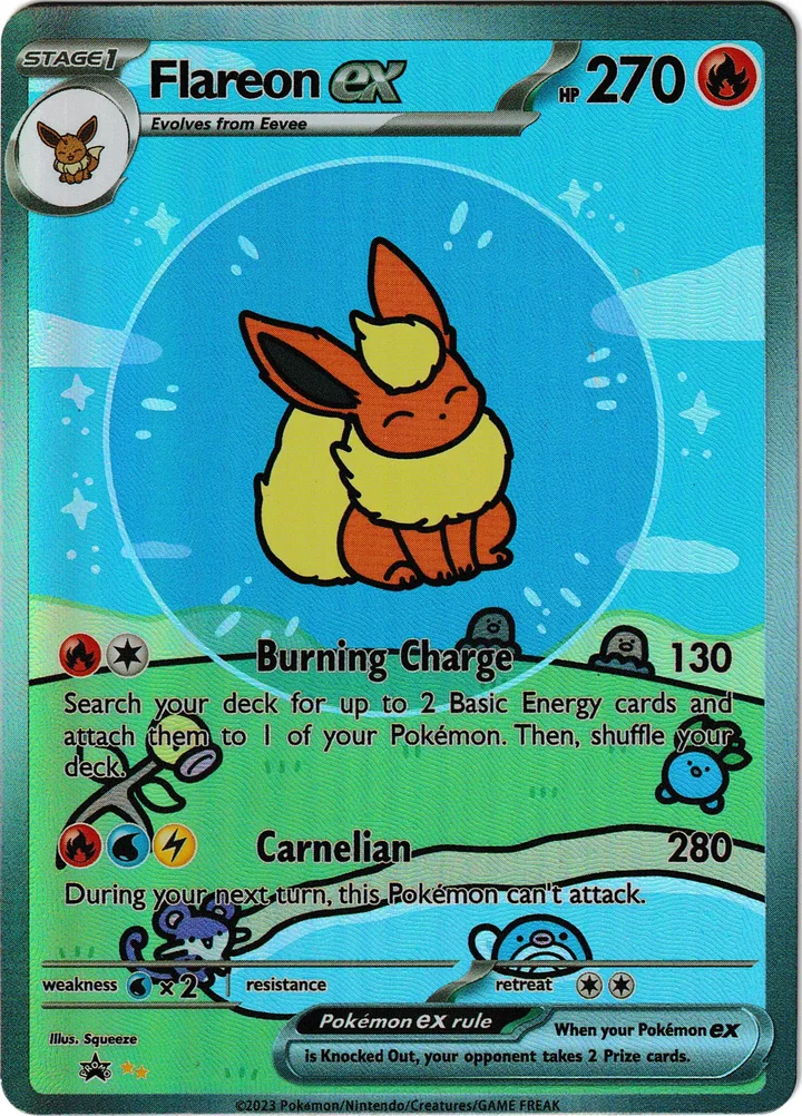 Custom Card Flareon ex – TG Vault Vault Drop