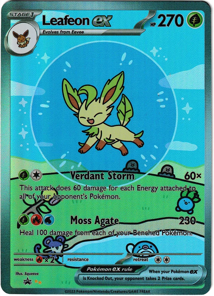 Custom Card Leafeon ex – TG Vault Vault Drop