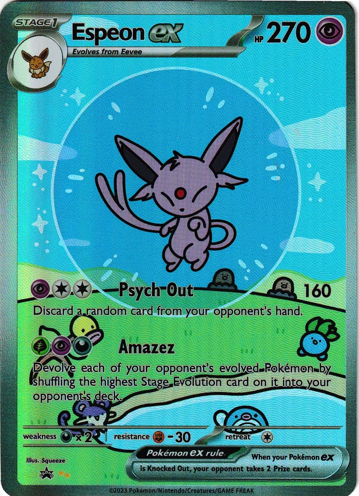 Custom Card Espeon ex – TG Vault Vault Drop