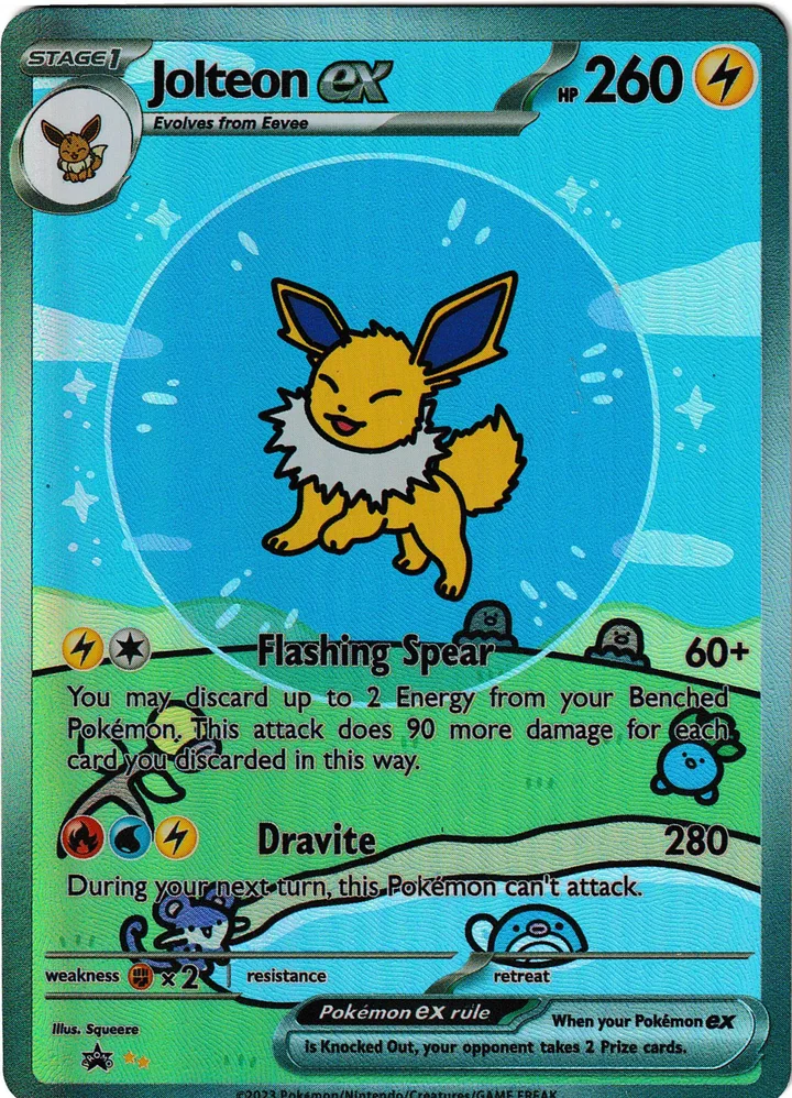 Custom Card Jolteon ex – TG Vault Vault Drop