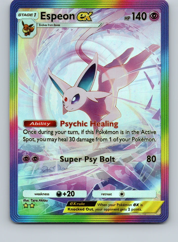 Pocket TCG Espeon ex Custom Card – TG Vault Vault Drop