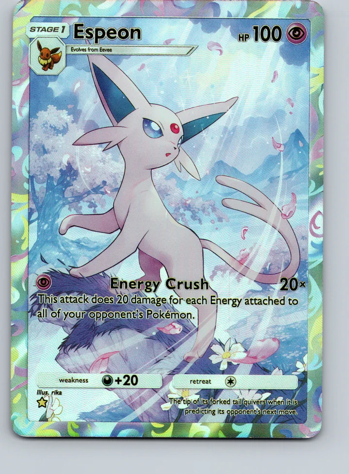 Pocket TCG Espeon Custom Card – TG Vault Vault Drop