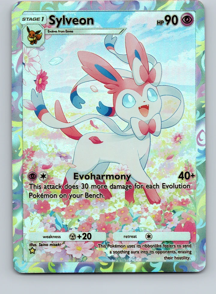 Pocket TCG Sylveon Custom Card – TG Vault Vault Drop