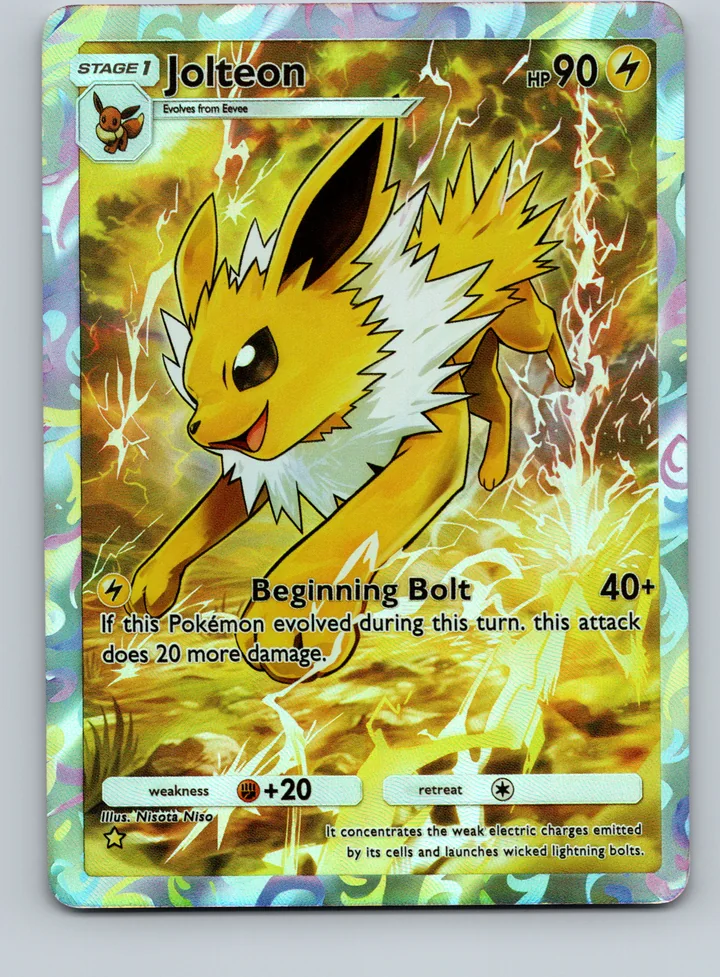 Pocket TCG Jolteon Custom Card – TG Vault Vault Drop