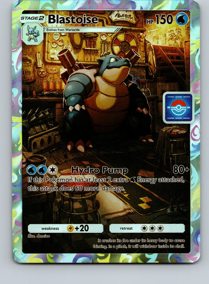 Pocket TCG Blastoise Custom Card – TG Vault Vault Drop