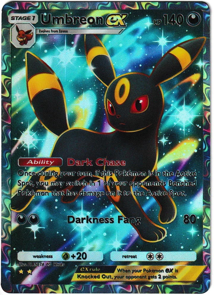 Pocket TCG Umbreon ex Custom Card – TG Vault Vault Drop
