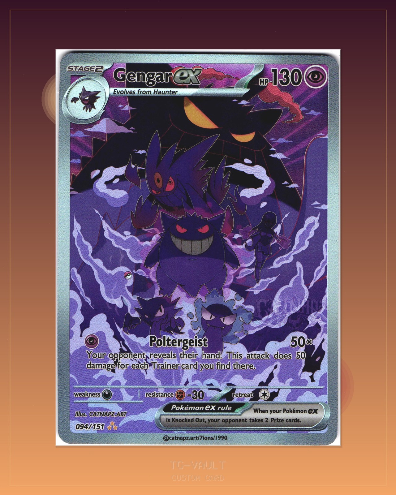 Evolution Style Custom Card Beispiel