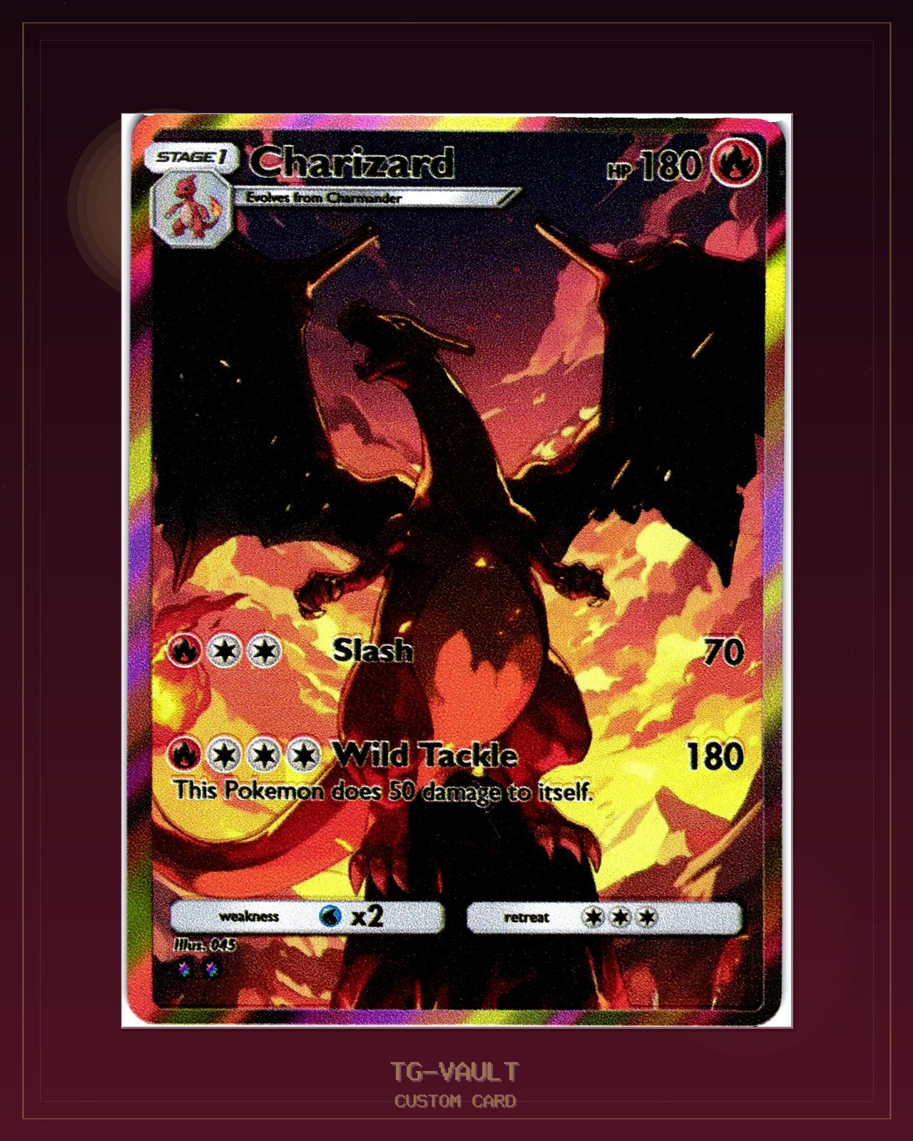 Full Art Style Custom Card Beispiel